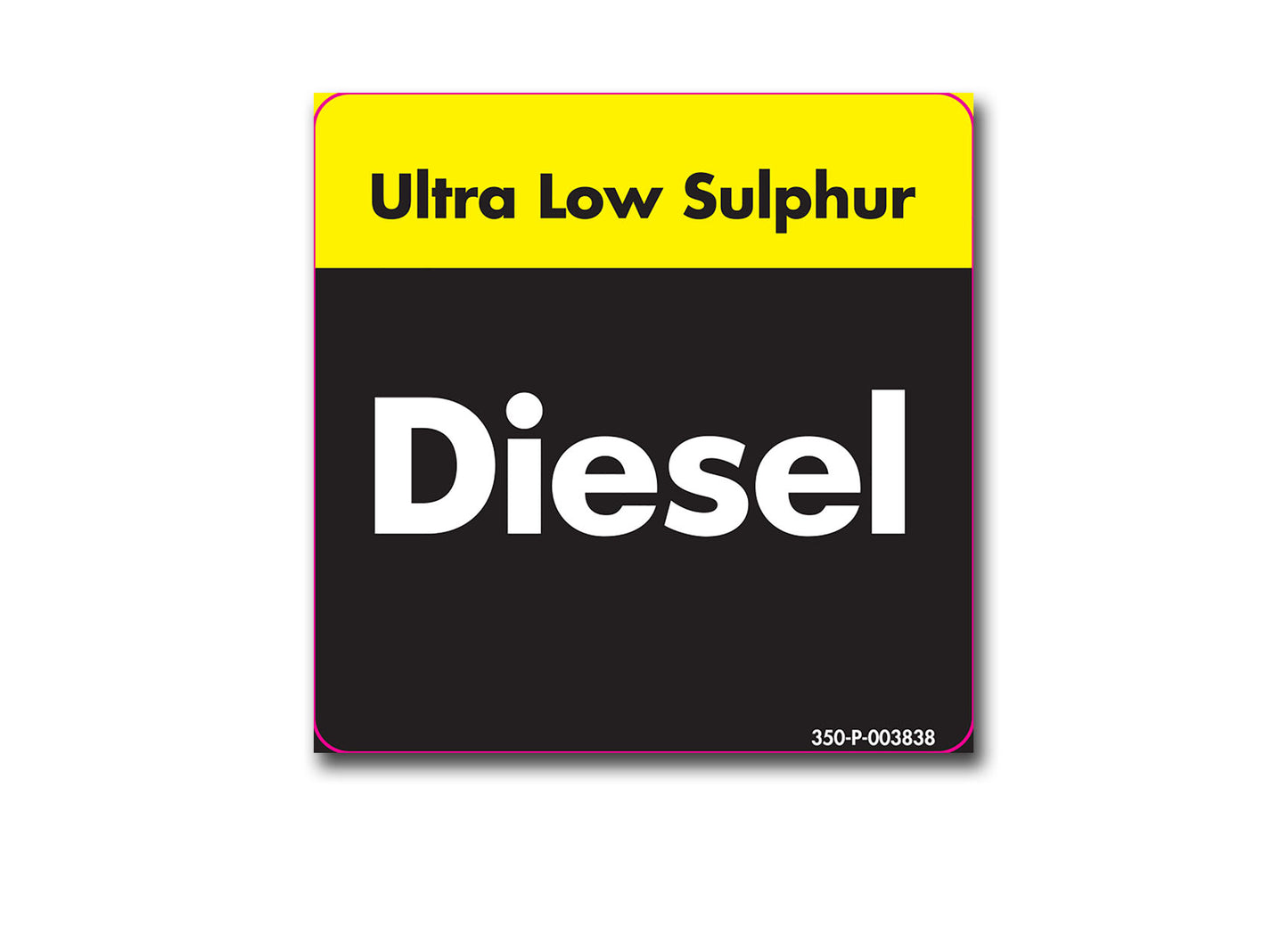 350-P-003838 - Diesel Nozzletalker decal