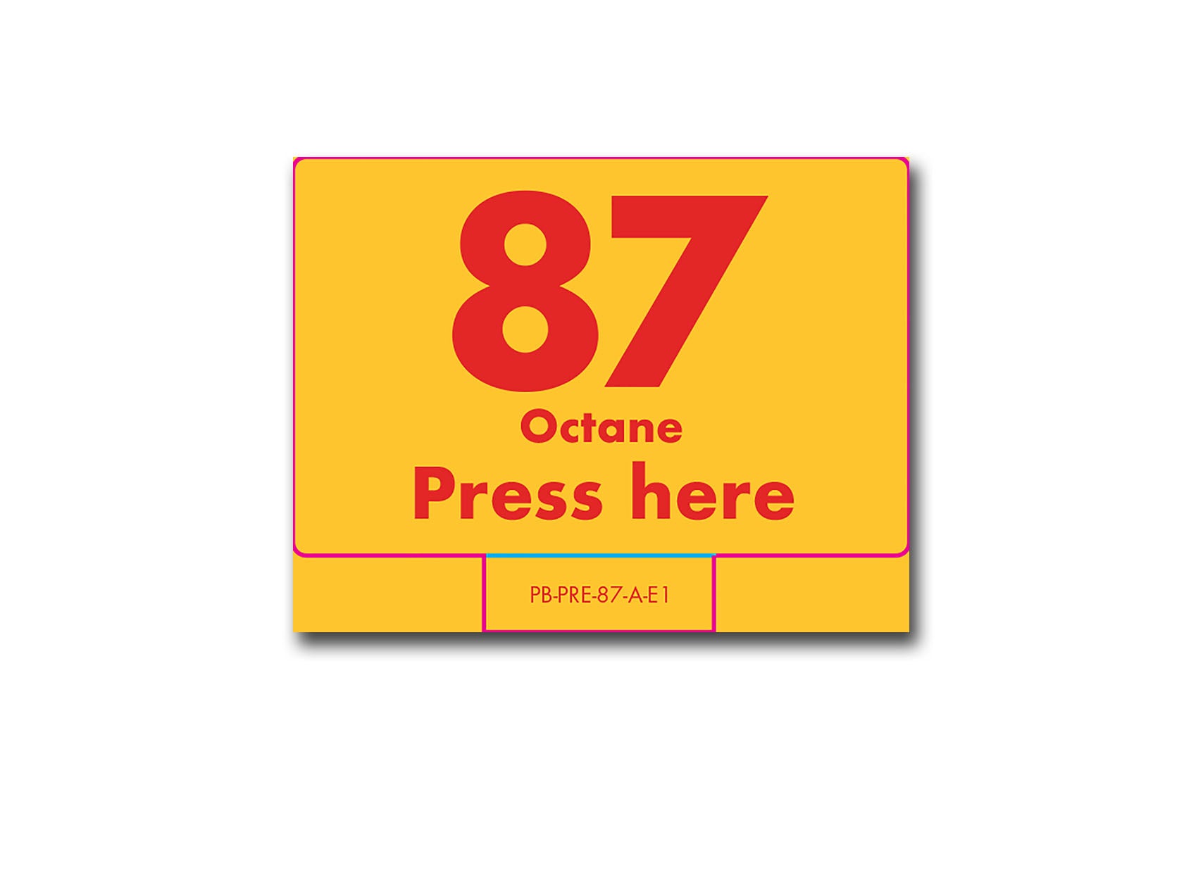 PB-PRE-87-A-E1 - Preset Actuator – Shell Fuel Decals