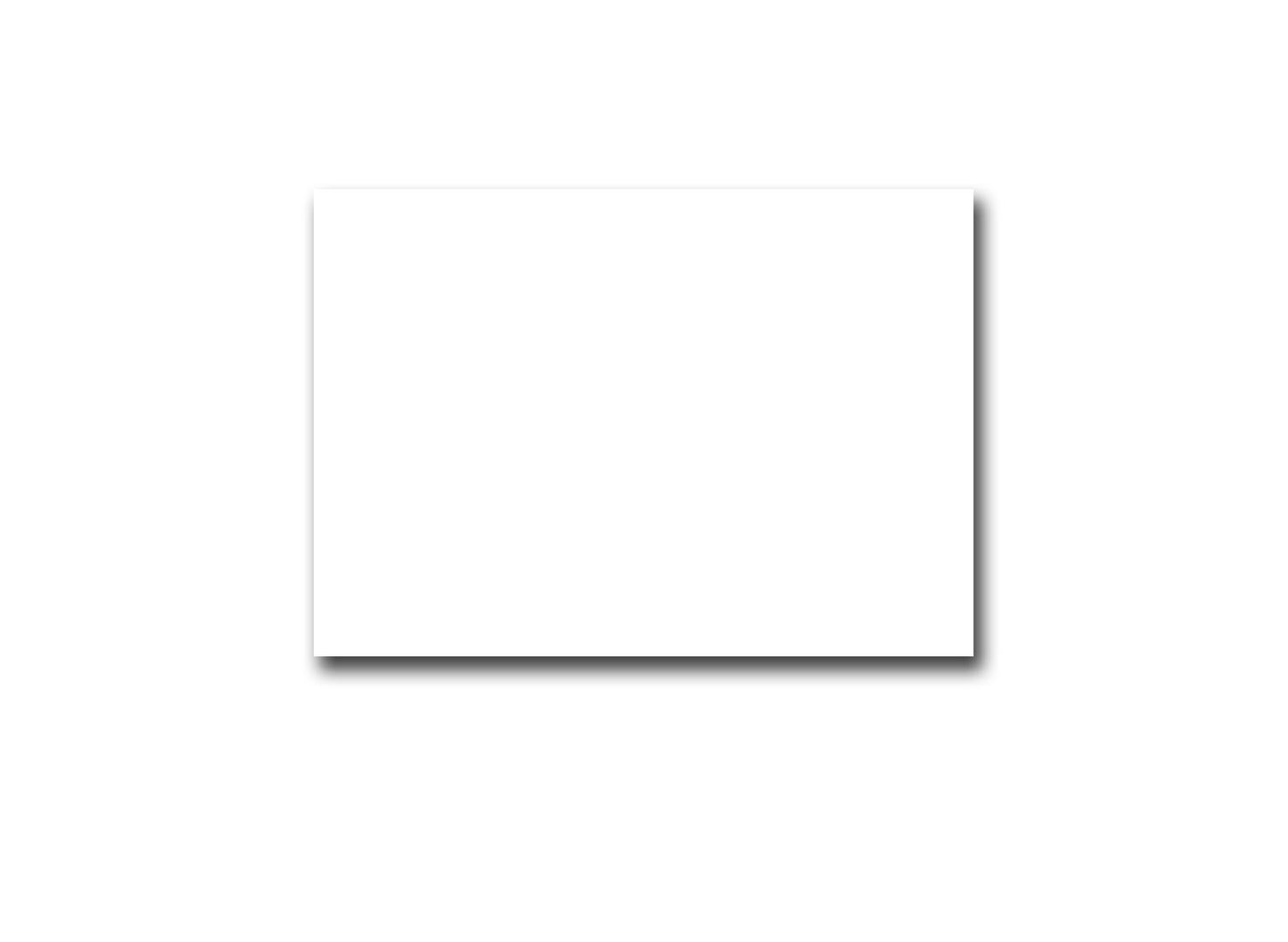 SH122101 - Plain White Decals 55"X39"