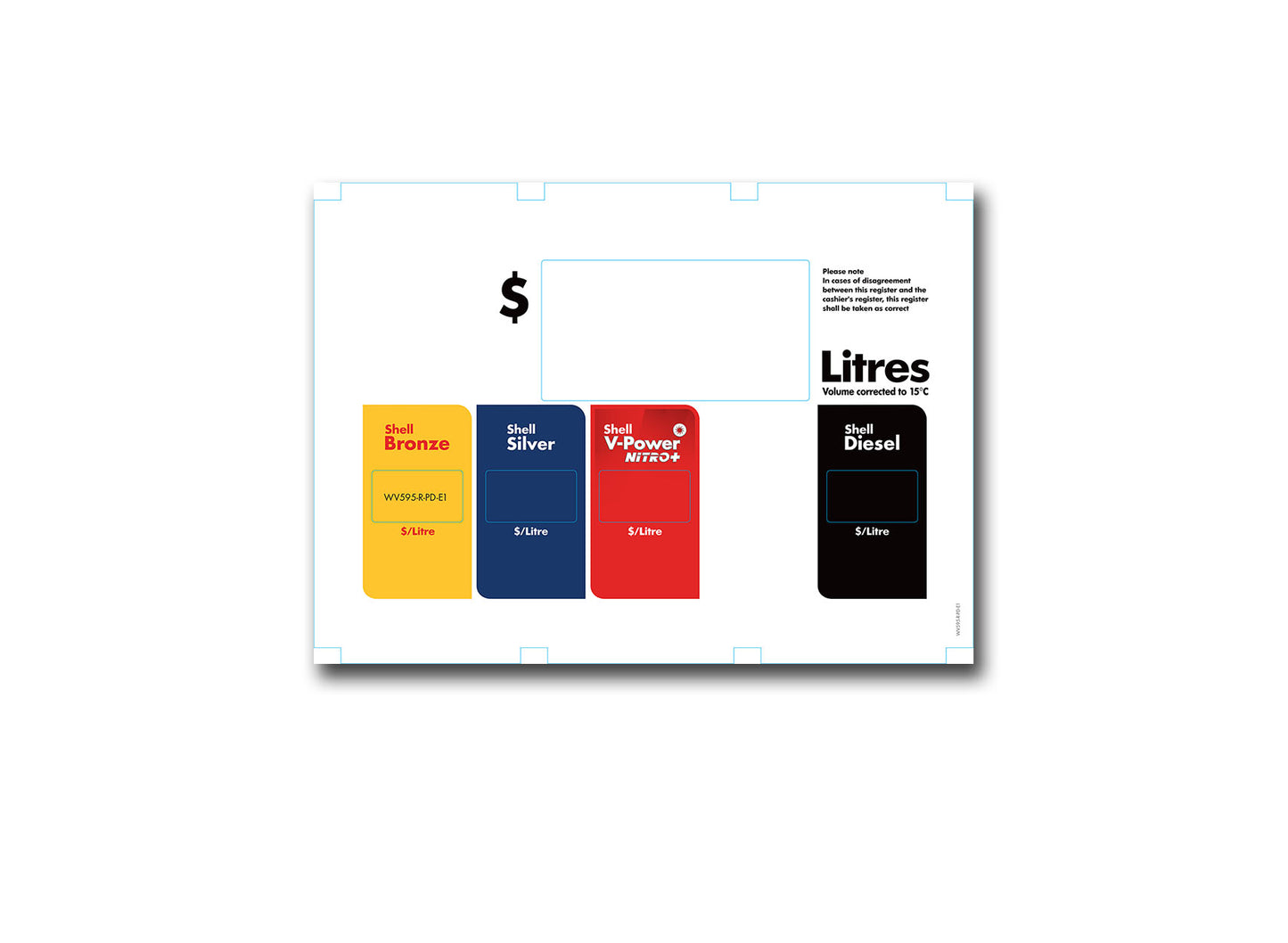 WV595-R-PD-E1 - Price Display Decal